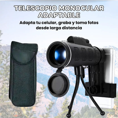 MTX30® - TELESCOPIO MONOCULAR ADAPTABLE PARA CELULAR