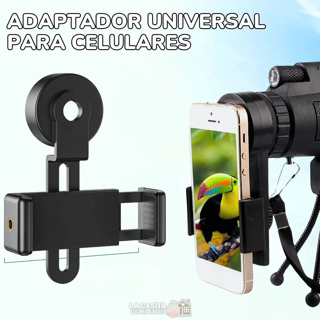 MTX30® - TELESCOPIO MONOCULAR ADAPTABLE PARA CELULAR