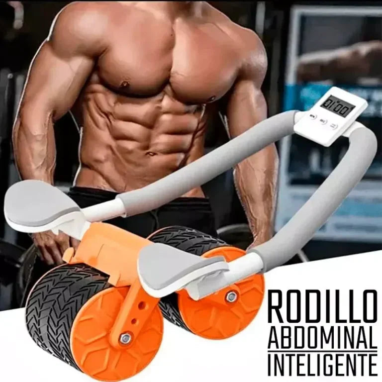 RODILLO ABDOMINAL PREMIUM CON PANTALLA DIGITAL